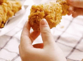 Crispy Out Fried Chicken GIF
