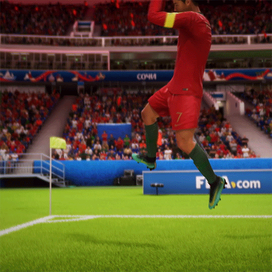 Cristiano Ronaldo Earth Shaking Siu Jump GIF