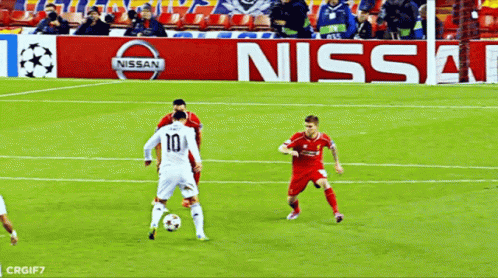 Cristiano Ronaldo Scoring A Volley Goal GIF