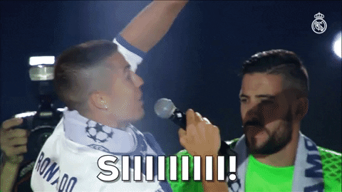 Cristiano Ronaldo Screaming Siu GIF
