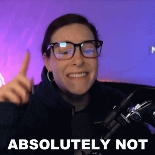 Cristine Raquel Rotenberg Absolutely Not GIF