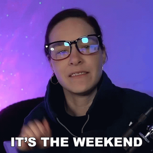 Cristine Raquel Says Its The Weekend GIF