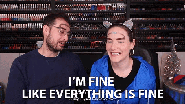 Cristine Simply Nailogical Everything Is Fine GIF