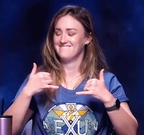 Critical Role Ashley Johnson Phone Call Sign GIF