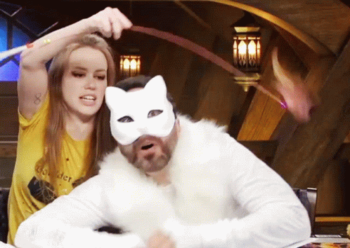 Critical Role Laura Bailey Messing Around GIF