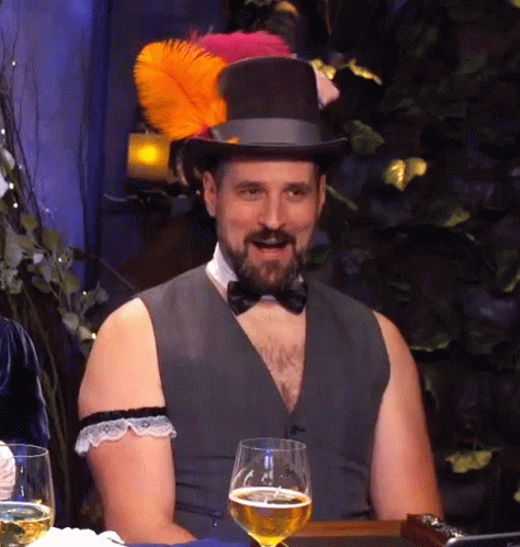 Critical Role Travis Willingham Brows Moving GIF