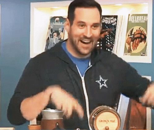 Critical Role Travis Willingham Face On Hands GIF