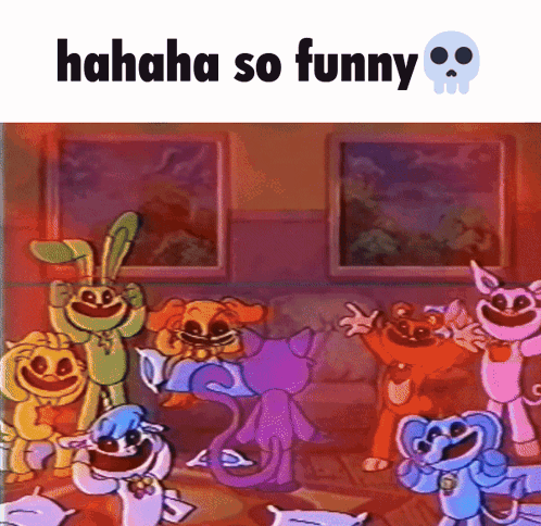 Critters Laughing Collapsed GIF