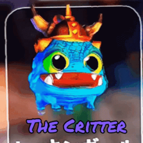 Critters With Crown Jumping GIF