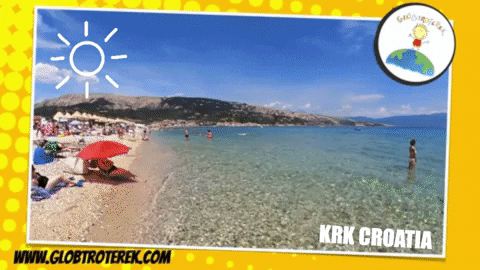 Croatia Krk Calming Beach GIF