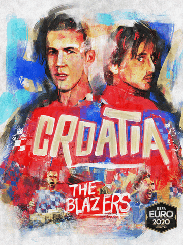Croatia The Blazers Football GIF