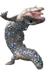 Crocodile Statue With Open Mouth