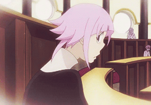 Crona Soul Eater Blush GIF