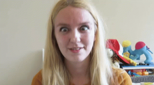 Cross Eyed Dancing Girl GIF