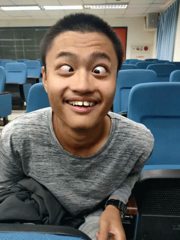 Cross Eyed Trick Cool GIF