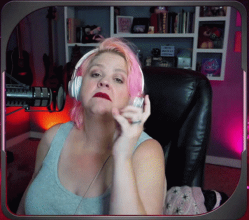 Cross Fingers Make Face Woman GIF