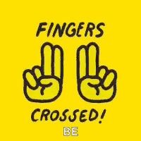 Cross Fingers Moving GIF