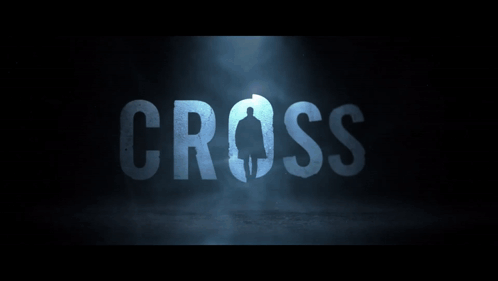 Cross Word on Dark Background