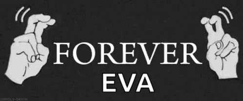 Crossed Fingers Saying Forever Eva