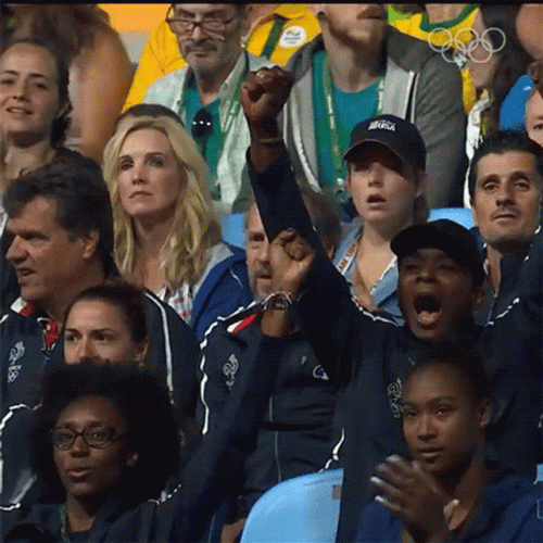 Crowd Cheering At Olympics GIF