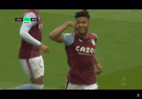 Crowd Cheering Ollie Watkins GIF