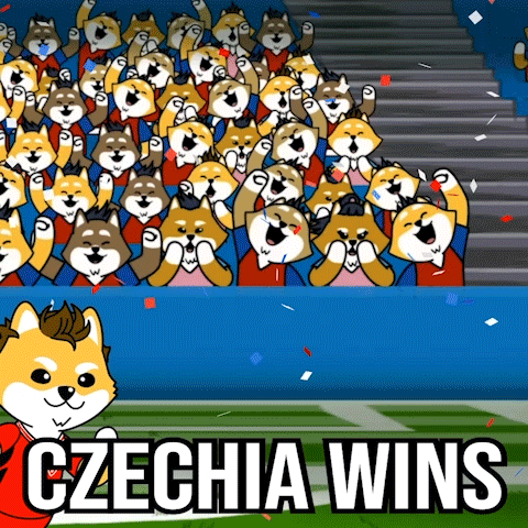 Crowd Of Dogs Czechia Wins GIF