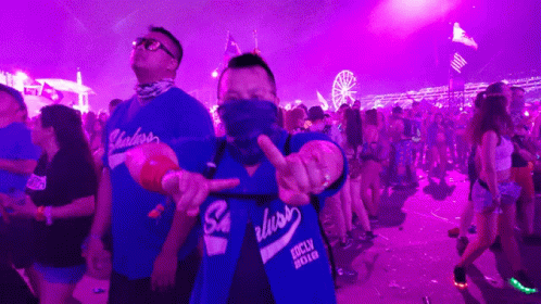 Crowd Raising Hands
