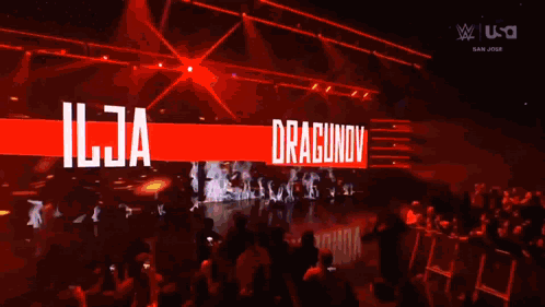 Crowd Watching Wrestling Match Ilija Dragonov