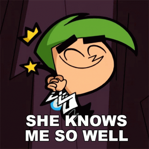 Crowned Cartoon Character She Knows Me So Well