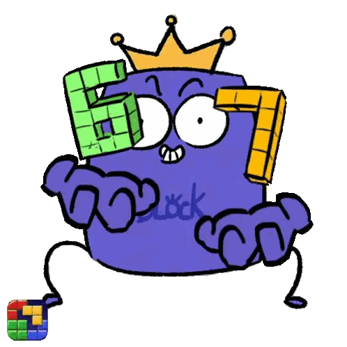 Crowned Character With Block on Chest