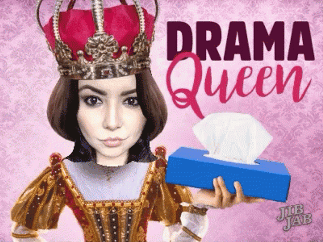 Crowning The Drama Queen GIF