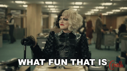 Cruella What Fun That Is GIF