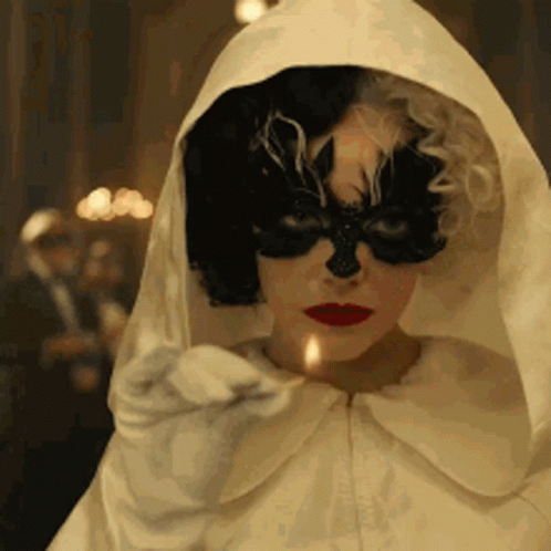 Jaw-dropping Cruella Fire Transformation GIF