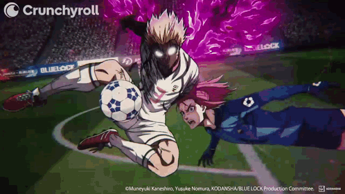 Crunchyroll Ad Soccer Game GIF