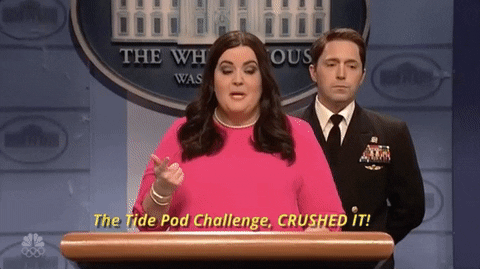 Crushed It Aidy Bryant GIF