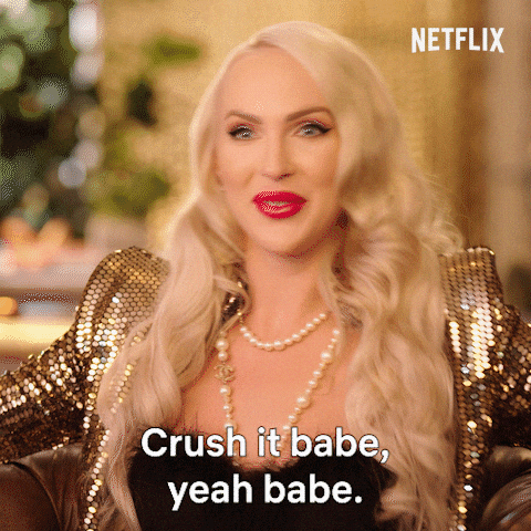 Crushed It Christine Quinn GIF