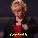 Crushed It Rebel Wilson GIF