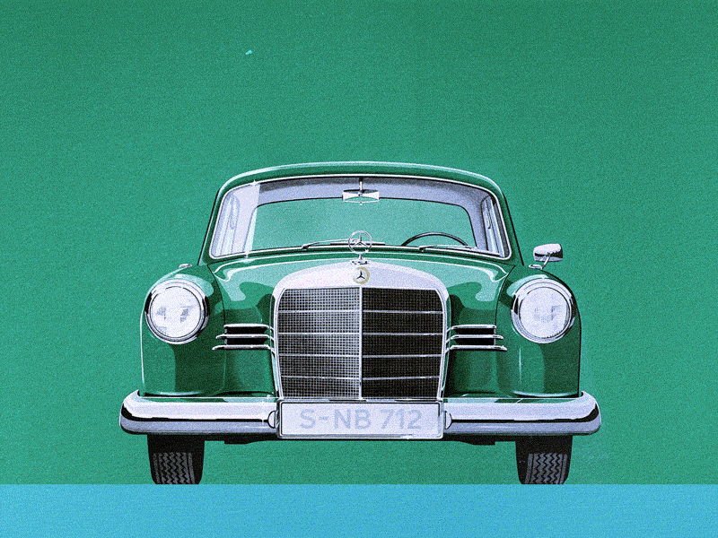 Crushed It Vintage Car GIF