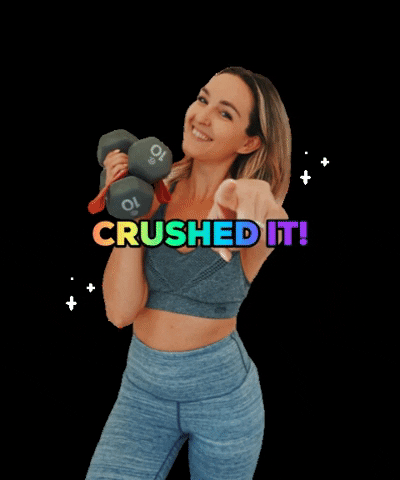 Crushing It Crushed It Exercise GIF
