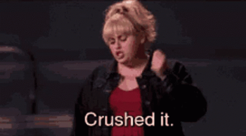 Crushing It Crushed It Rebel Wilson GIF