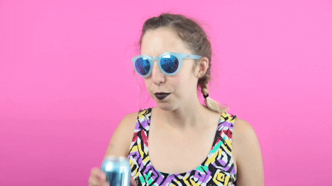 Crushing It Drinking Soda GIF