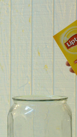 Crushing It Lipton Tea GIF