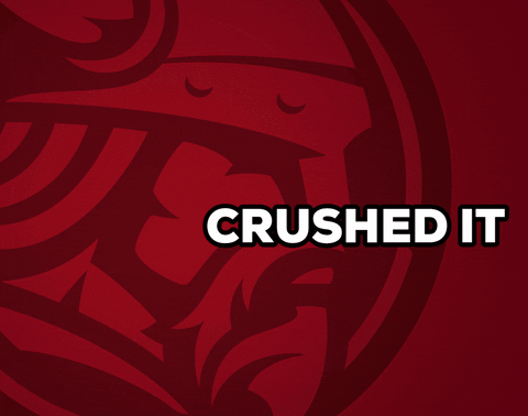 Crushing It Minnesota Vikings GIF