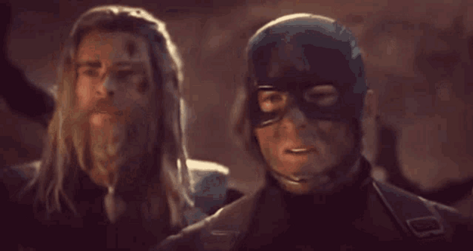 Crying And Devastated Captain America GIF