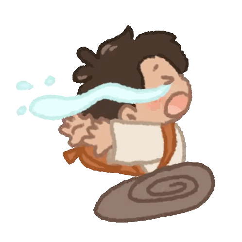 Crying Boy With Tear