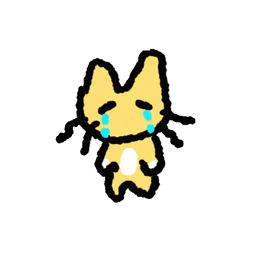 Crying Cat With Tears