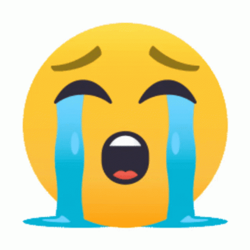 Crying Emoji Howling Sad GIF