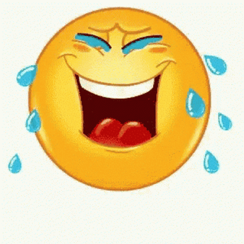 Crying Emoji While Laughing GIF