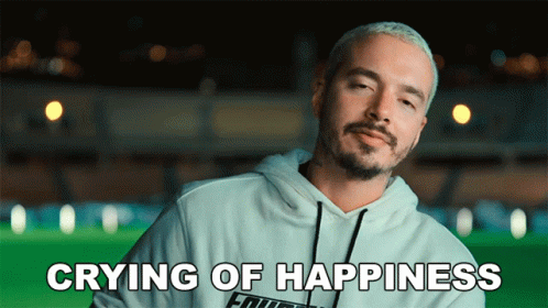 Crying For Happiness J Balvin GIF