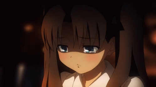 Crying Girl Close Up